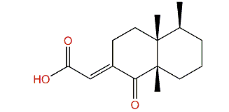 Isoaignopsanoic acid A
